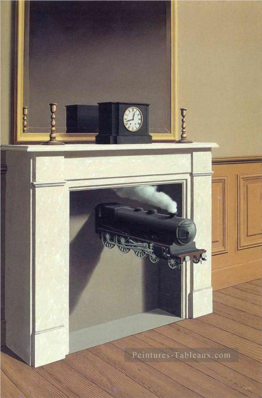 time transfixed 1938 Rene Magritte Oil Paintings